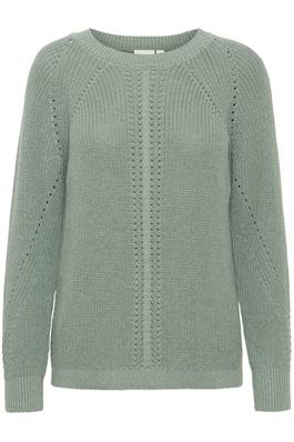 FRANSA GREEN BAY MELANGE NANSEN SWEATER