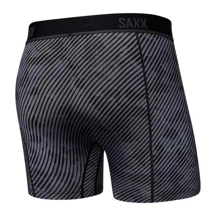 SAXX KINETIC MEN'S BOXER BRIEF - OPTIC CAMO - BLACK