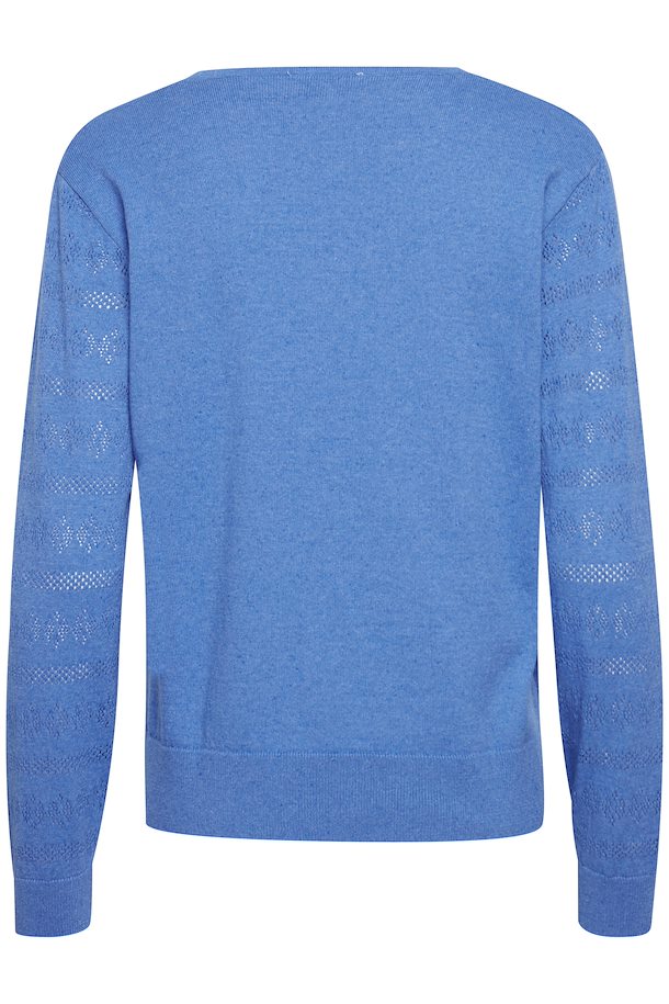 B.YOUNG OLIVETTE PULLOVER IN NEBULAS BLUE MELANGE