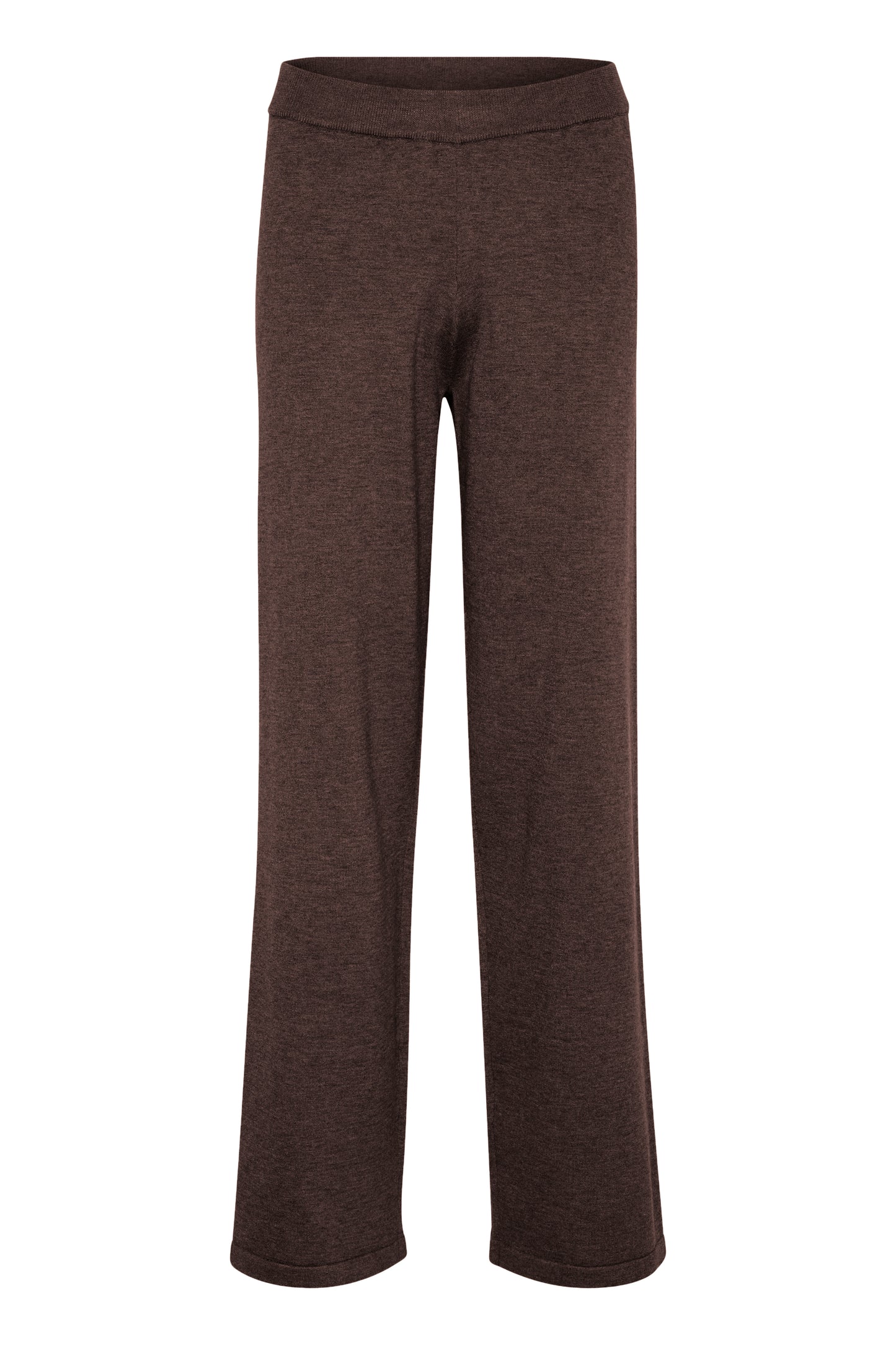 SAINT TROPEZ DARK OAK MELANGE MILA TROUSERS