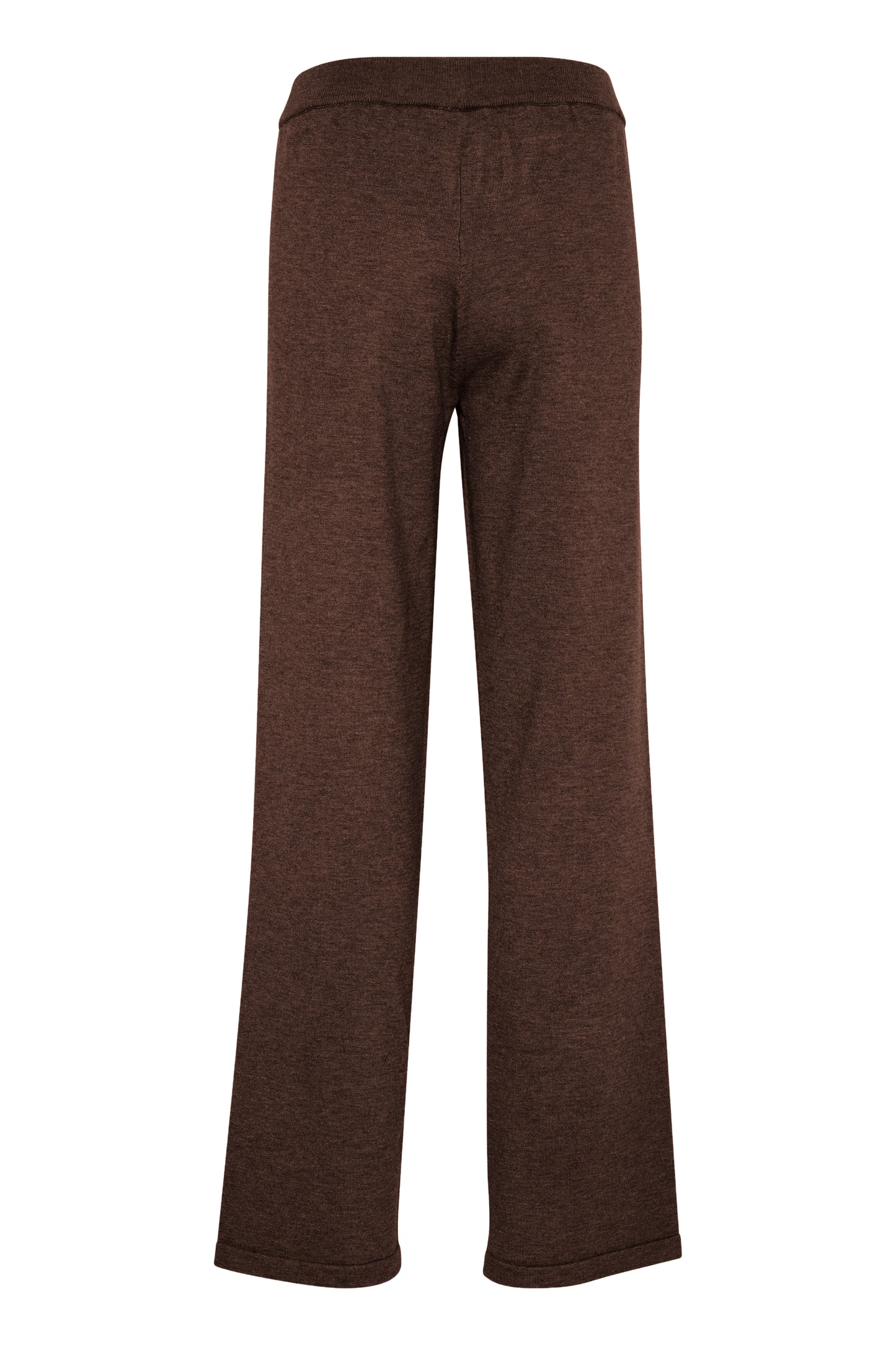 SAINT TROPEZ DARK OAK MELANGE MILA TROUSERS