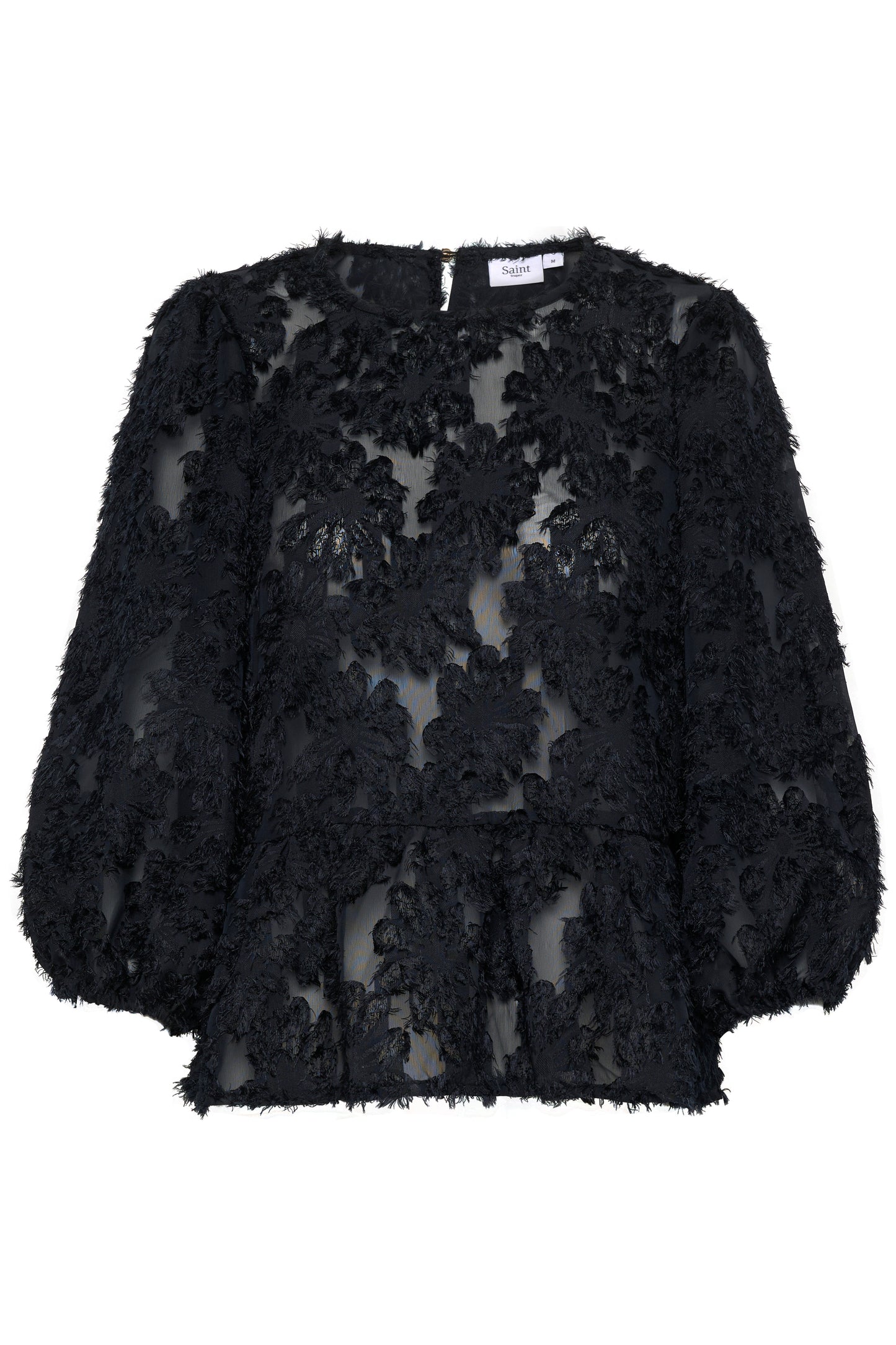 SAINT TROPEZ BLACK GIOVANNA BLOUSE