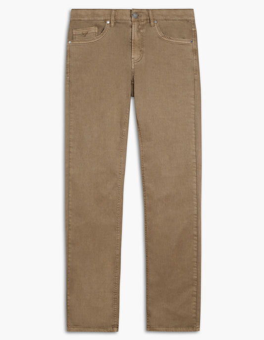BLACK BULL MEN'S SAM LOW WAIST REGULAR SLIM JEAN IN SAND