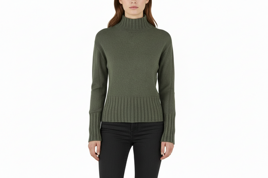 ASTRID MILITARY KNIT SWEATER