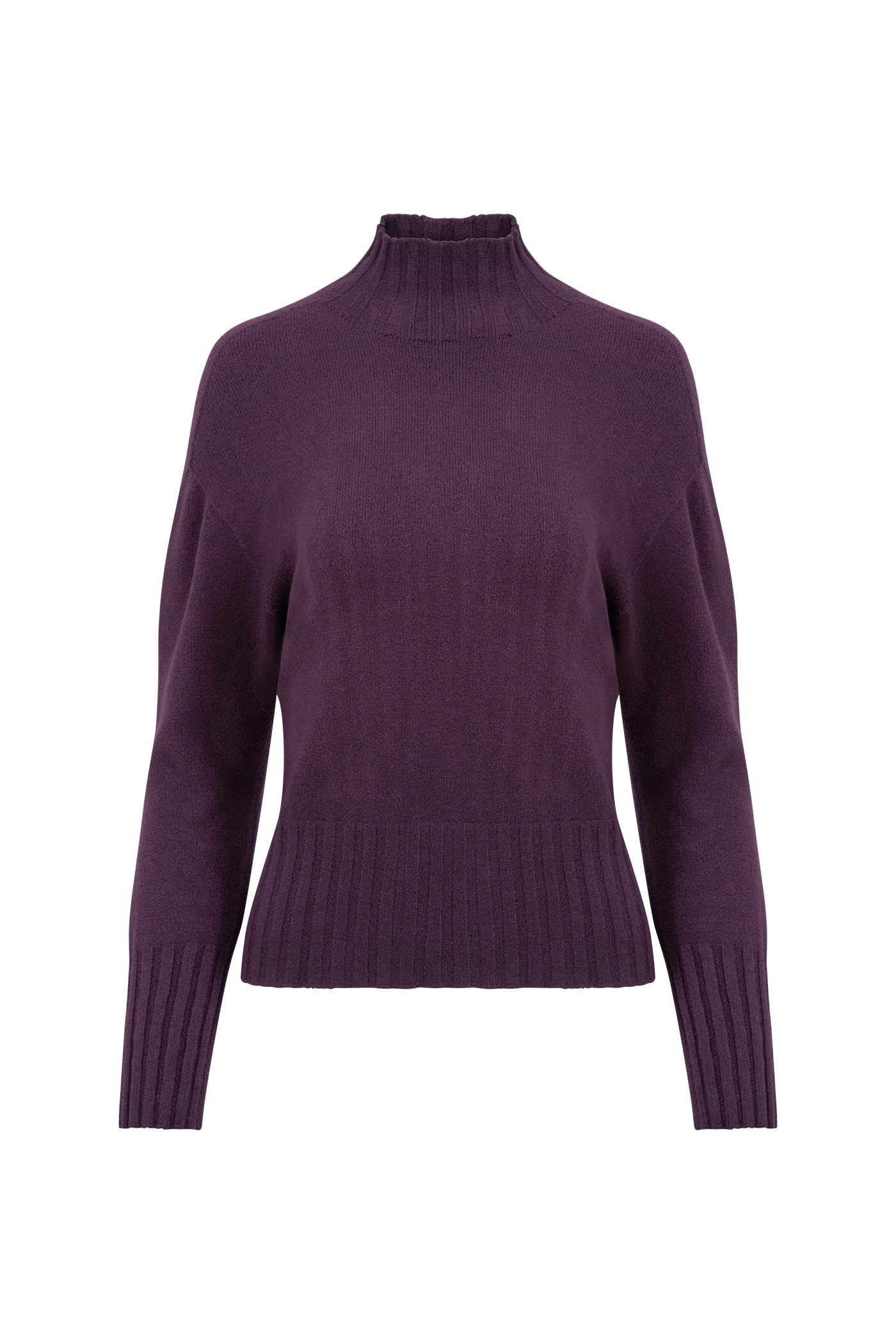 ASTRID KNIT SWEATER IN PURPLE