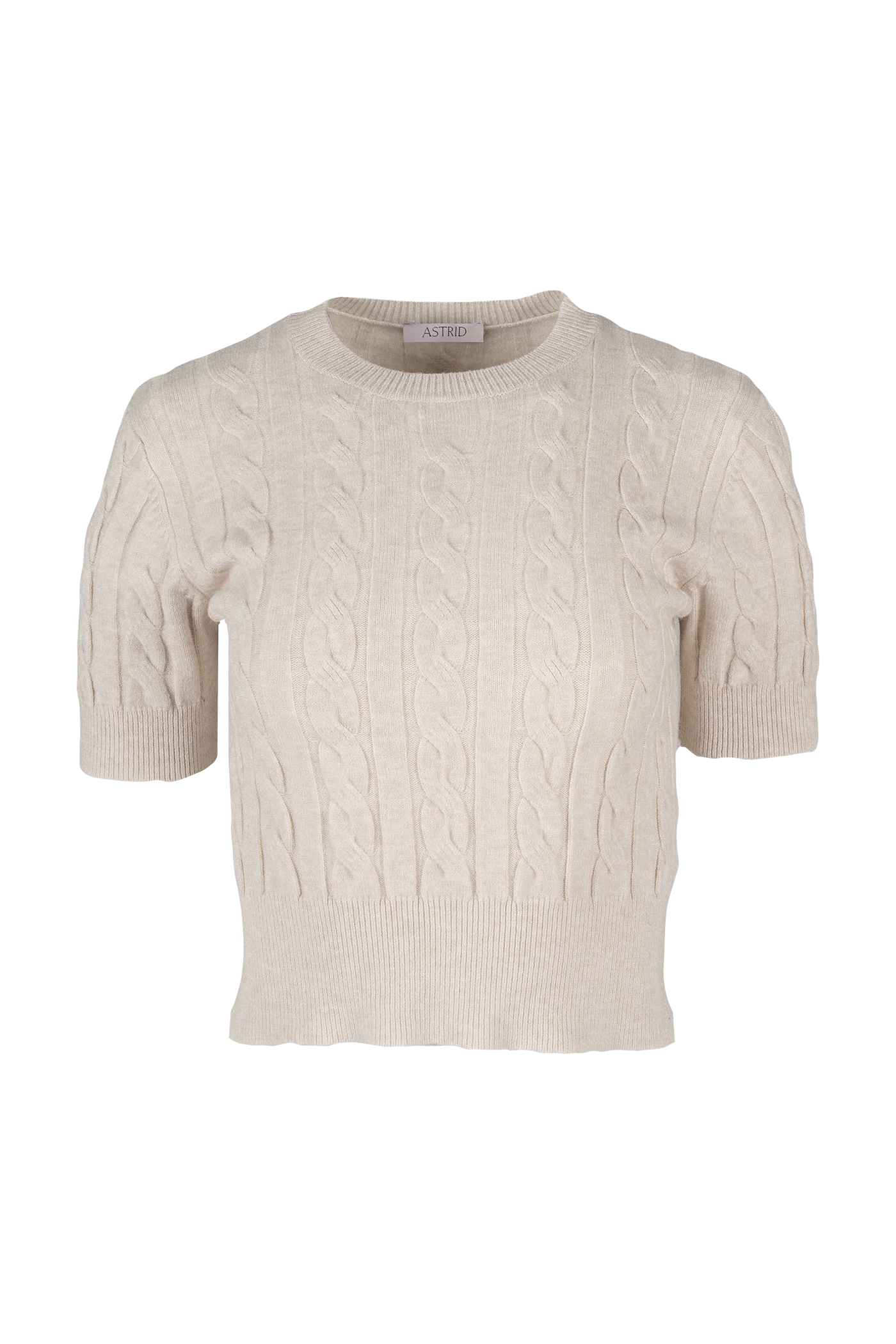 ASTRID KNIT SWEATER IN CREAM