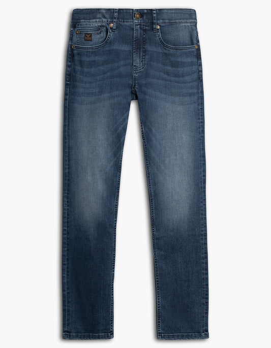 BLACK BULL MAD LOW WAIST JEAN IN MEDIUM STW