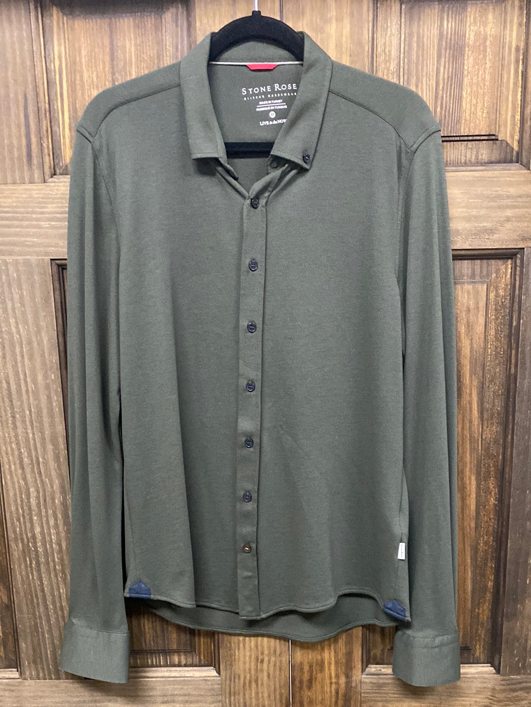 STONE ROSE LONG SLEEVE IN OLIVE