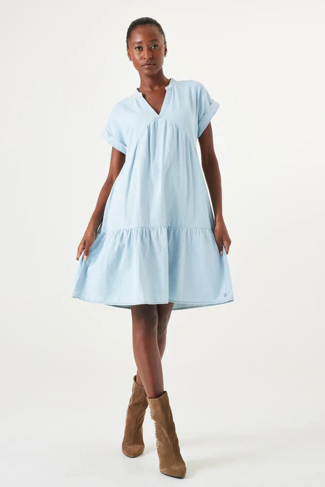 Garcia Denim Morning Blue Dress