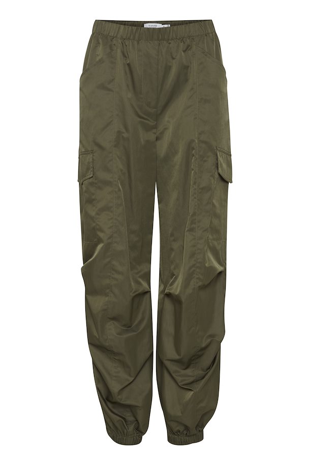 B.YOUNG DATINE OLIVE NIGHT CARGO PANTS