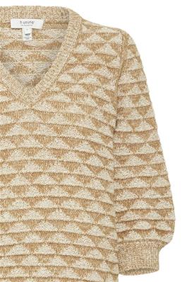 B.YOUNG DULL GOLD MIX ORIMA KNIT