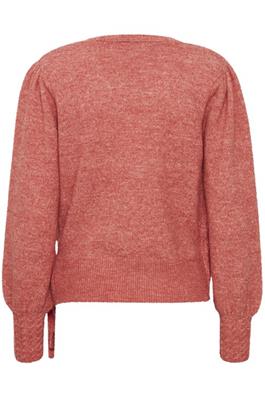 ICHI CRANBERRY OLENE SWEATER