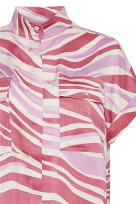 FRANSA ZENA SHIRT IN PINK FROSTING