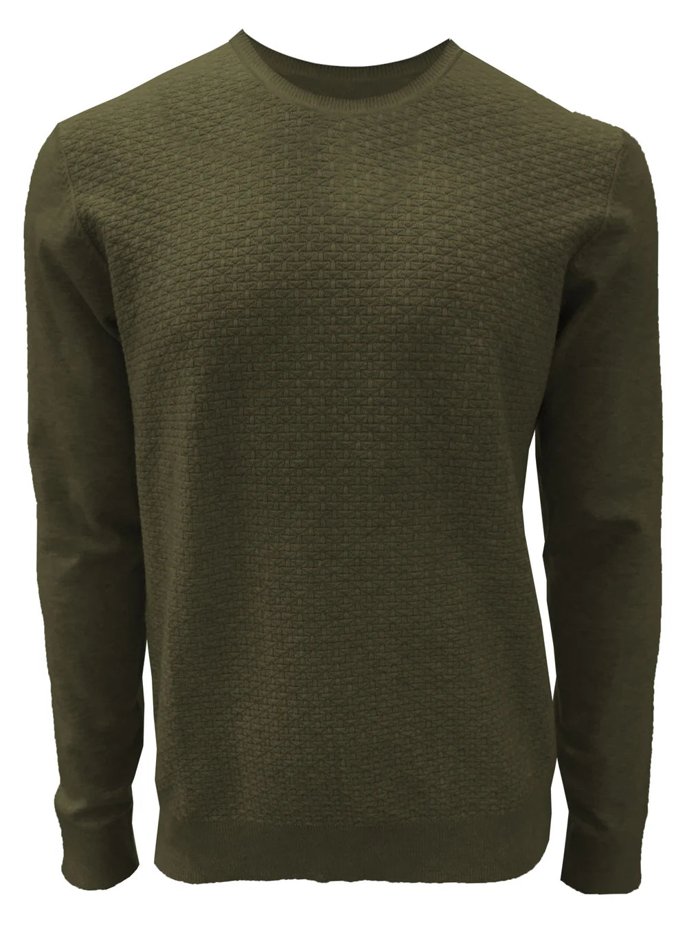 POINT ZERO CASHMERE LIKE FINE GAUGE POLO SWEATER IN PINE MIX