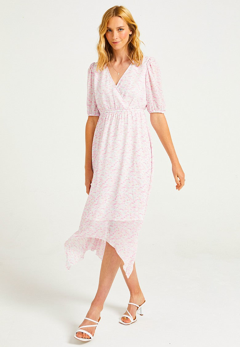 ANGELEYE SAVANNAH DRESS IN PINK