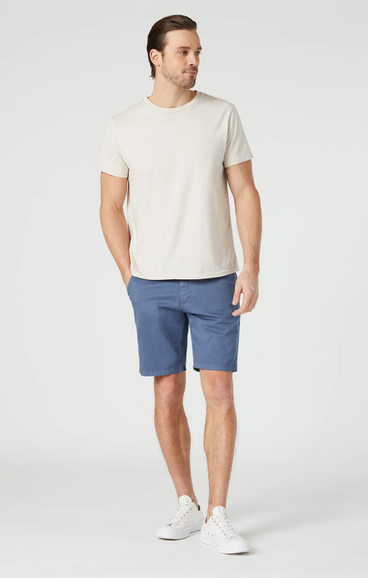 MAVI MEN'S JACOB CROP SHORTS STELLAR SUMMER TWILL