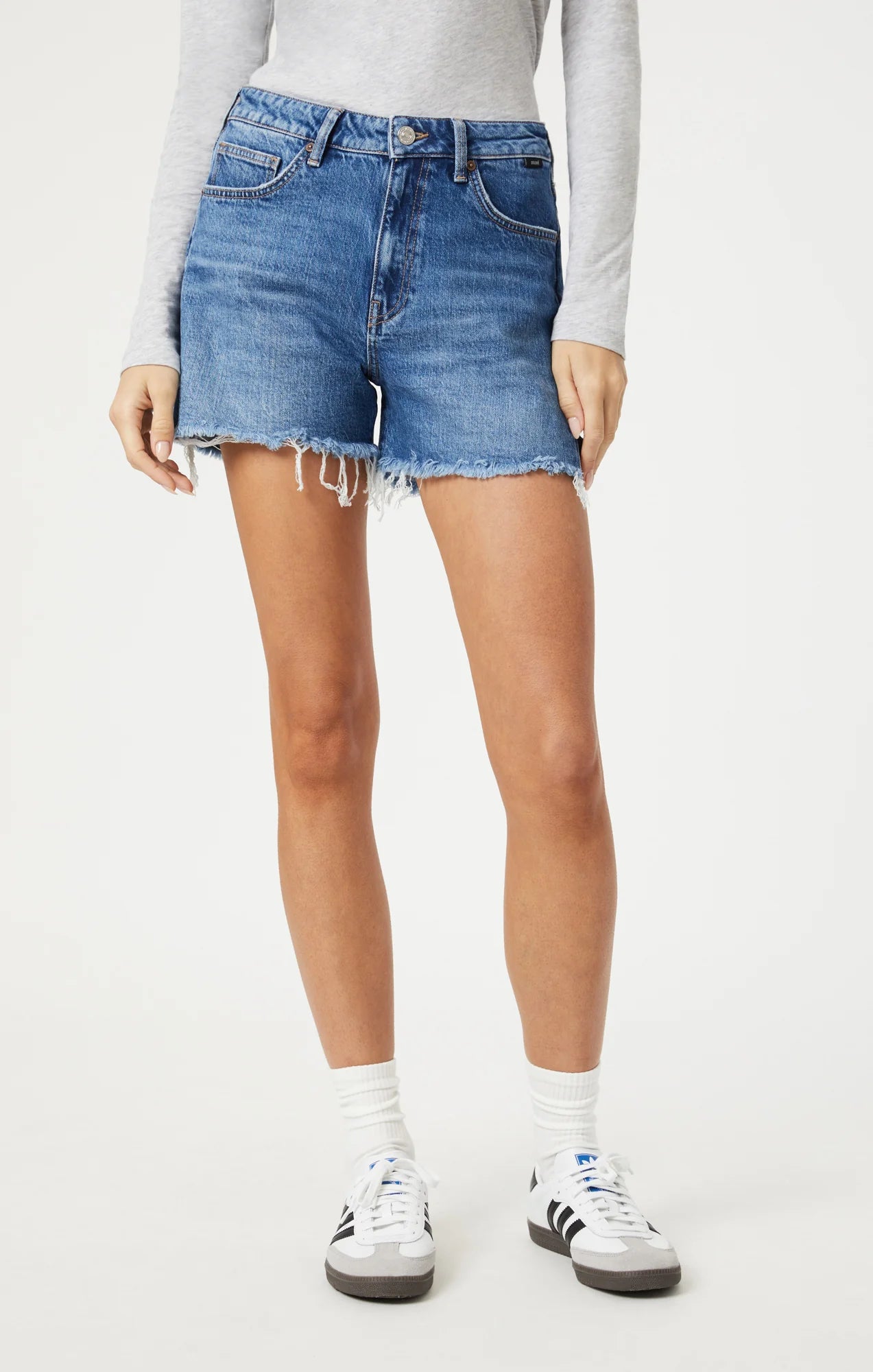 MAVI HEIDI STRAIGHT LEG SHORTS