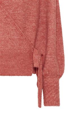 ICHI CRANBERRY OLENE SWEATER