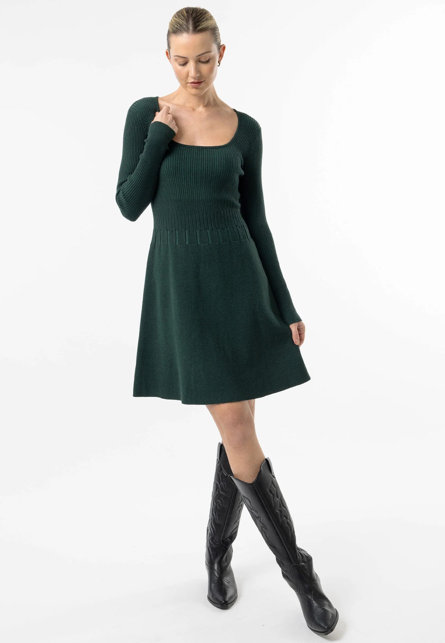 ANGELEYE GREEN MOONLIGHT DRESS