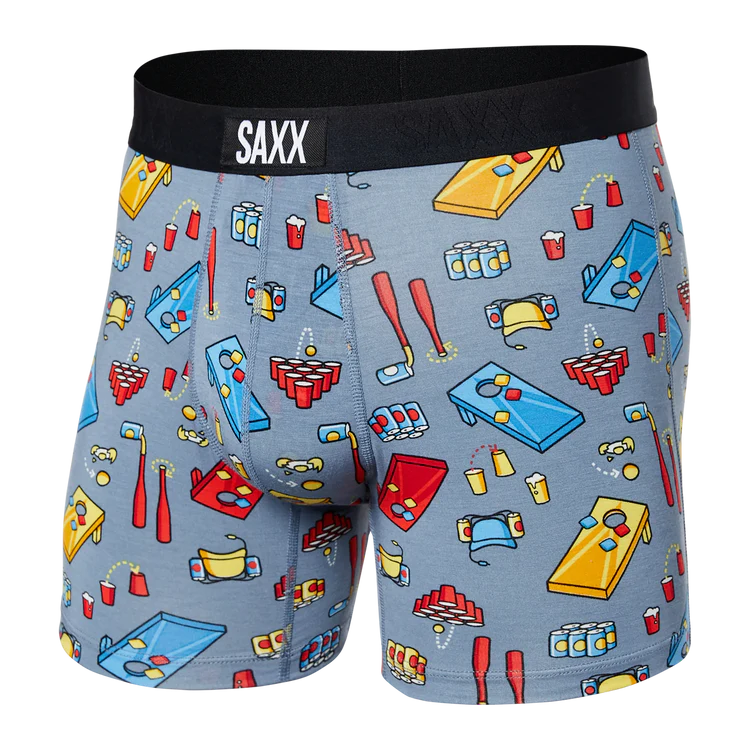 SAXX VIBE BOXER BRIEF - BEER OLYMPICS