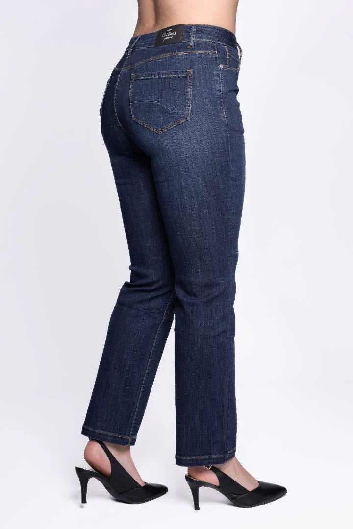 CARRELI STRETCH WIDE LEG, BOOTCUT JEANS IN