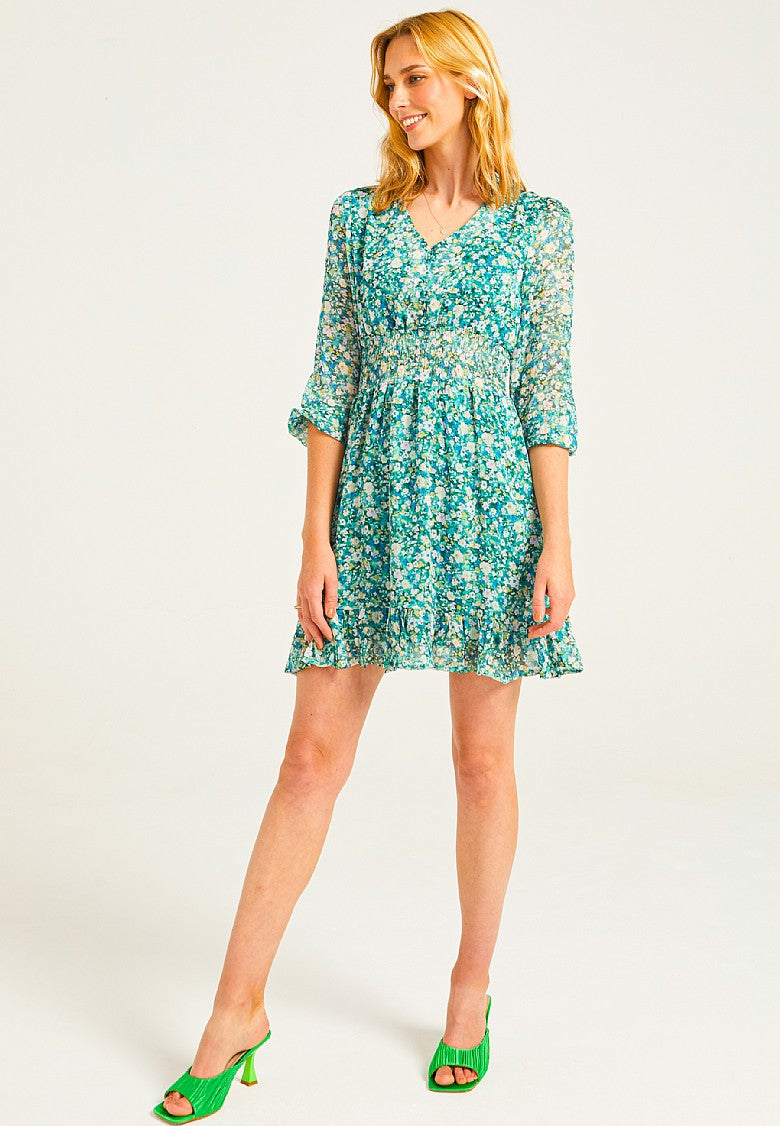 ANGELEYE HAZEL DRESS IN GREEN