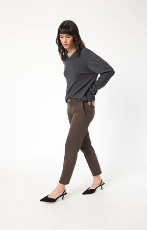 MAVI OAK LUXE TWILL BROOKE SLIM CHINO PANTS