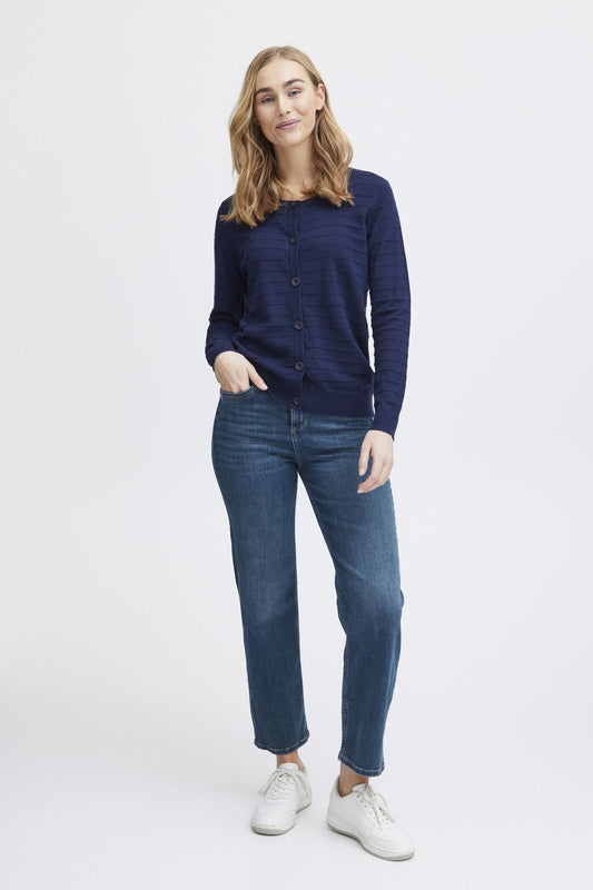 FRANSA MID BLUE DENIM FRIDA HANNA