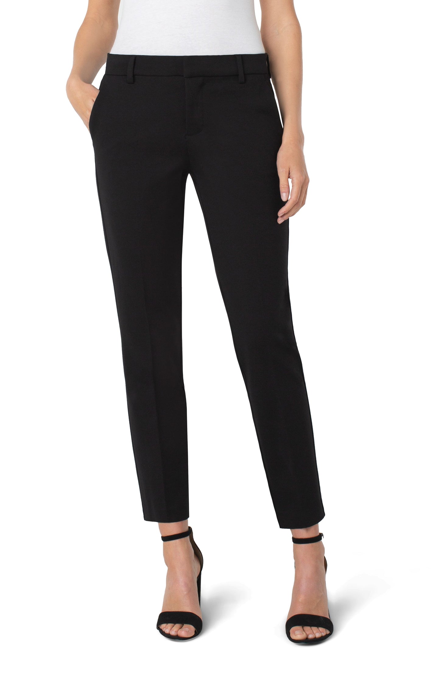 LIVERPOOL BLACK KELSEY TROUSER