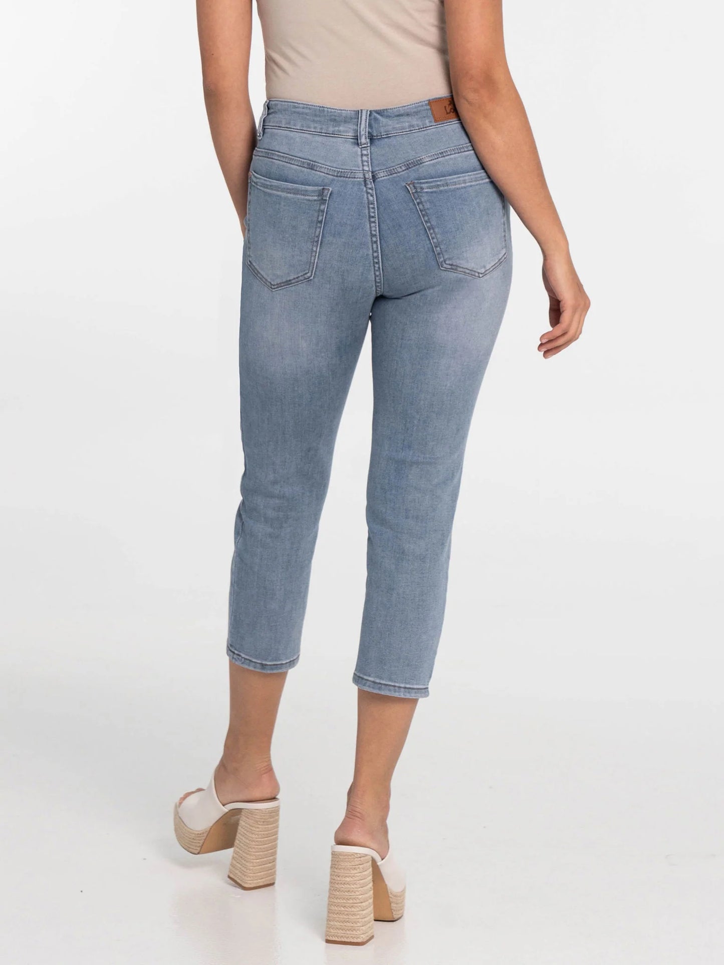 LOIS GEORGIA 7/8 MID HIGH WAIST SKINNY JEANS