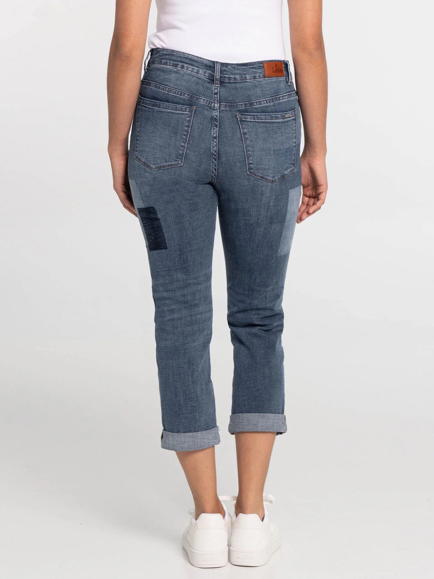 LOIS GIGI 7/8 REGULAR WAIST - RELAXED FIT - USED WORN JEANS