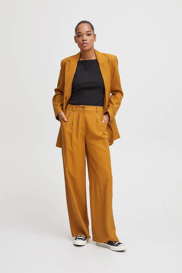 ICHI DAZON PANT IN CATHAY SPICE