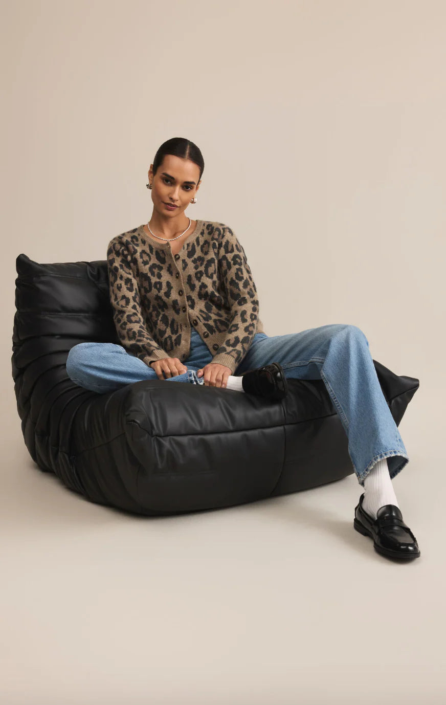 Z SUPPLY WILD OUTLOOK CARDIGAN IN DESERT TAN