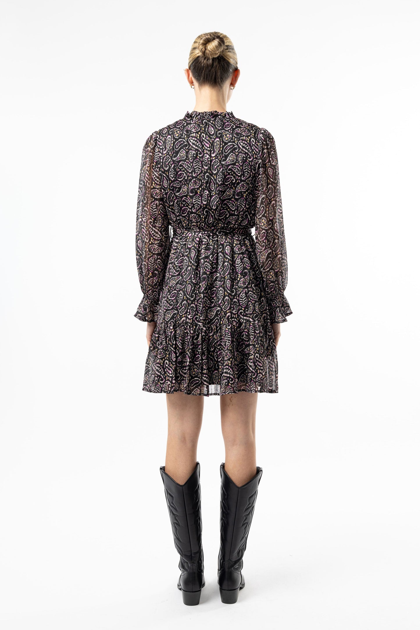 ANGELEYE BLACK EUNHA DRESS