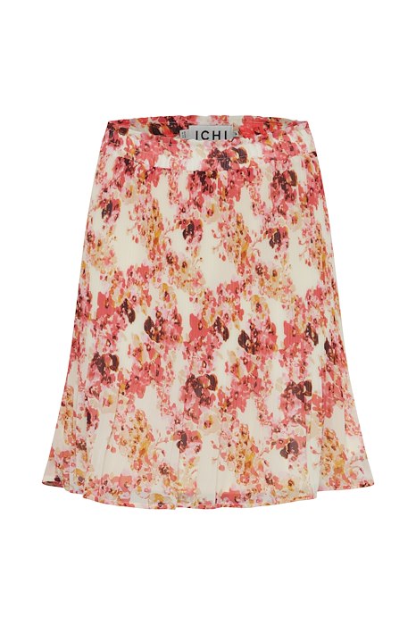 ICHI NALLY CALYPSO CORAL FLOWER SKIRT