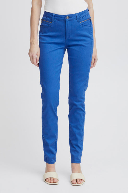 FRANSA LOMAX PANTS IN BEAUCOUP BLUE