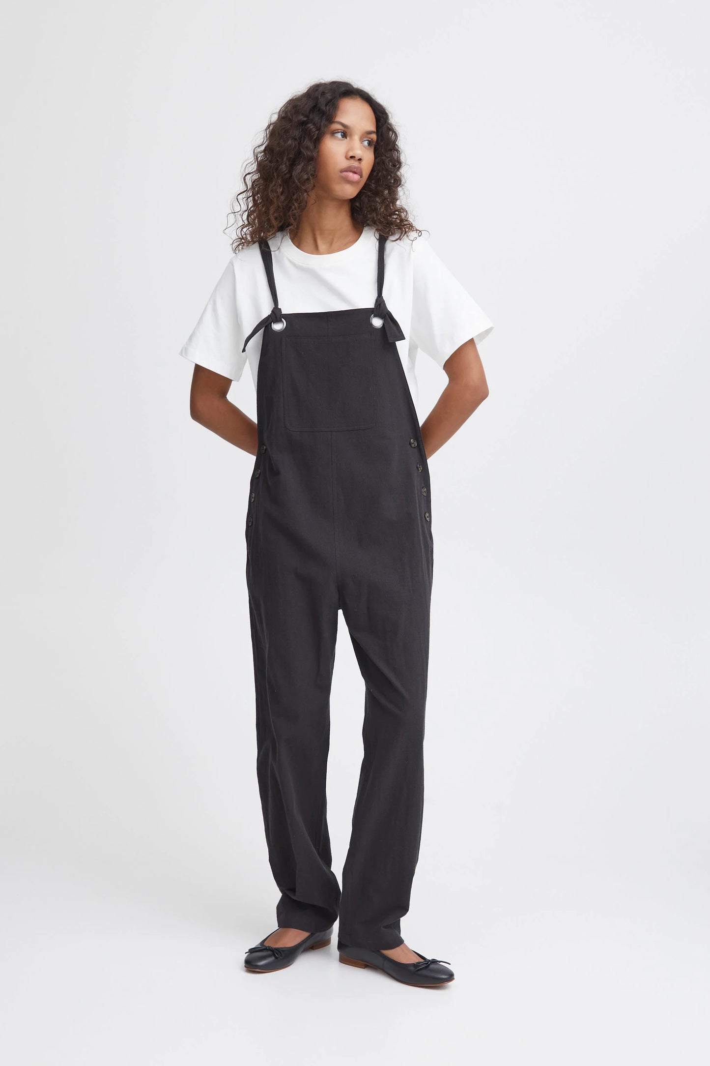 ICHI BLACK YAHYA JUMPSUIT