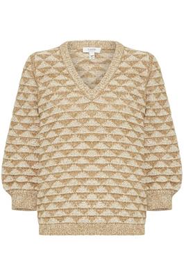 B.YOUNG DULL GOLD MIX ORIMA KNIT