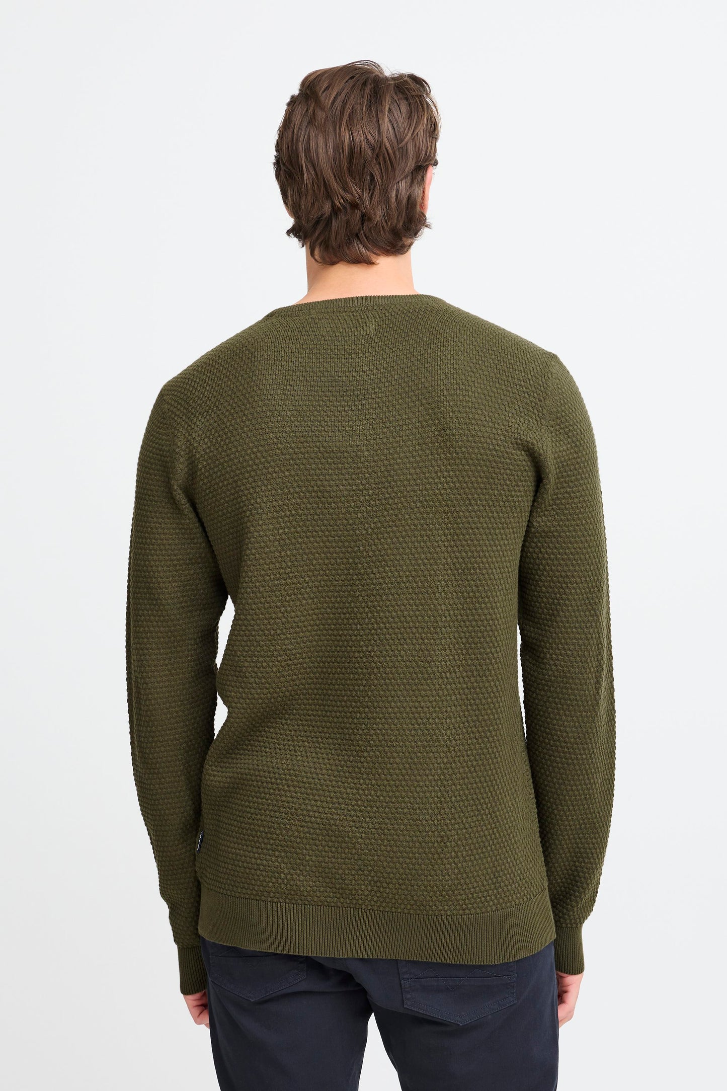 BLEND FOREST NIGHT KNITTED PULLOVER