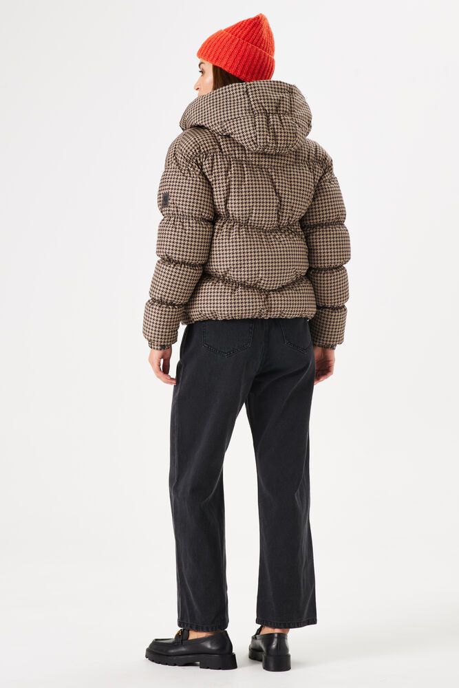 GARCIA PUFFER JACKET WITH PATTERN