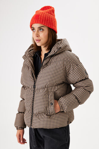 GARCIA PUFFER JACKET WITH PATTERN