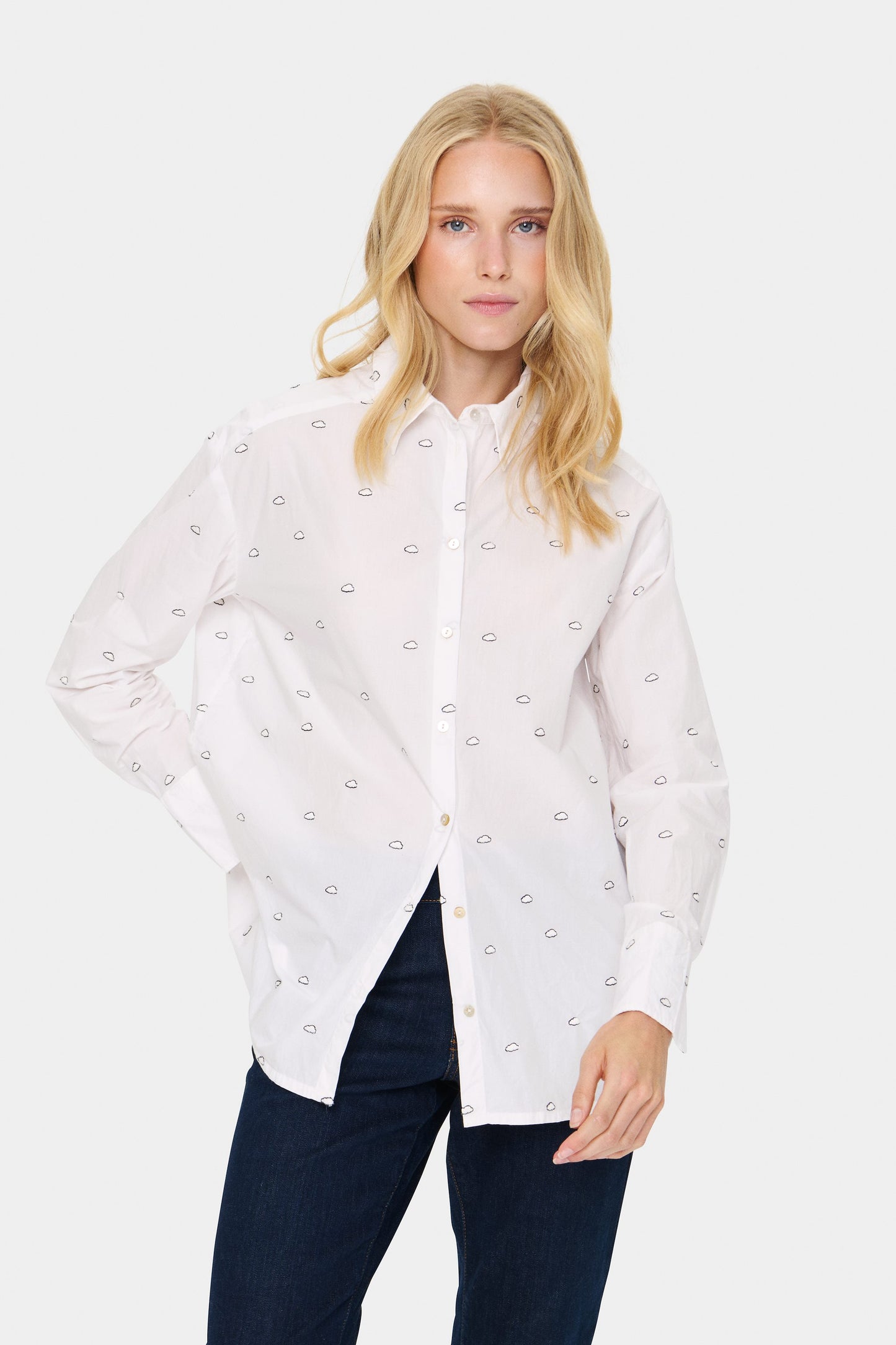 SAINT TROPEZ ICE CLOUDS GIANNE SHIRT