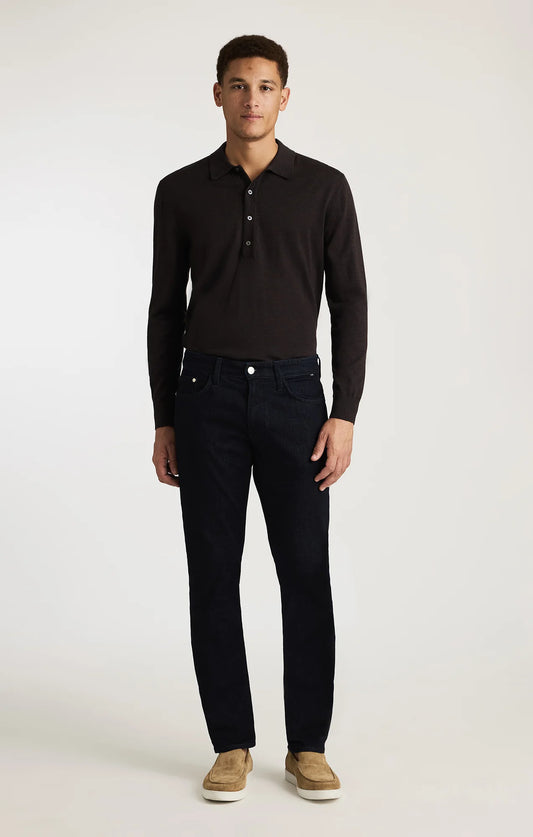 MAVI MEN'S MARCUS SLIM STRAIGHT LEG JEANS FEATHER BLUE