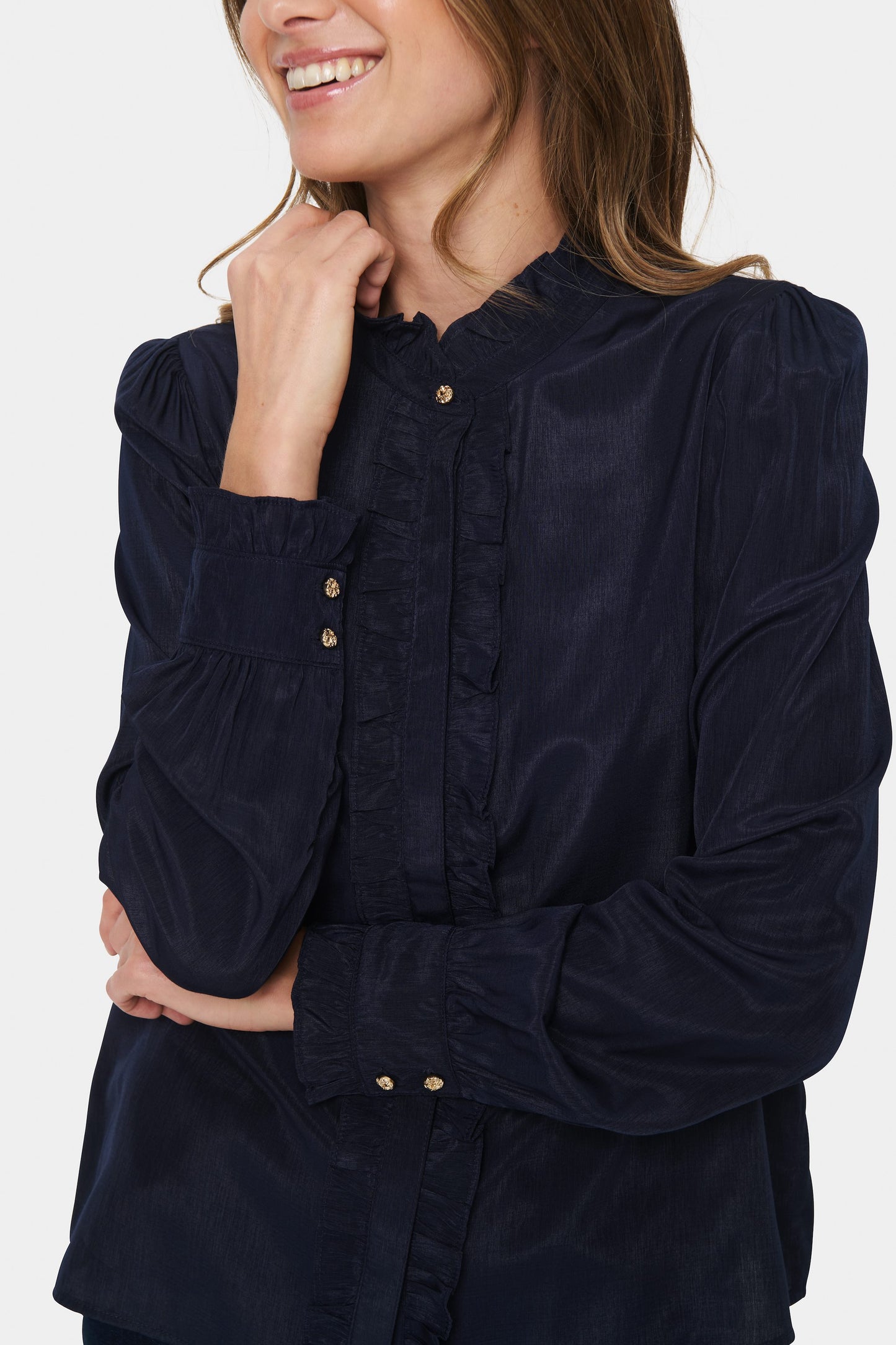 SAINT TROPEZ NIGHT SKY FELINA BLOUSE