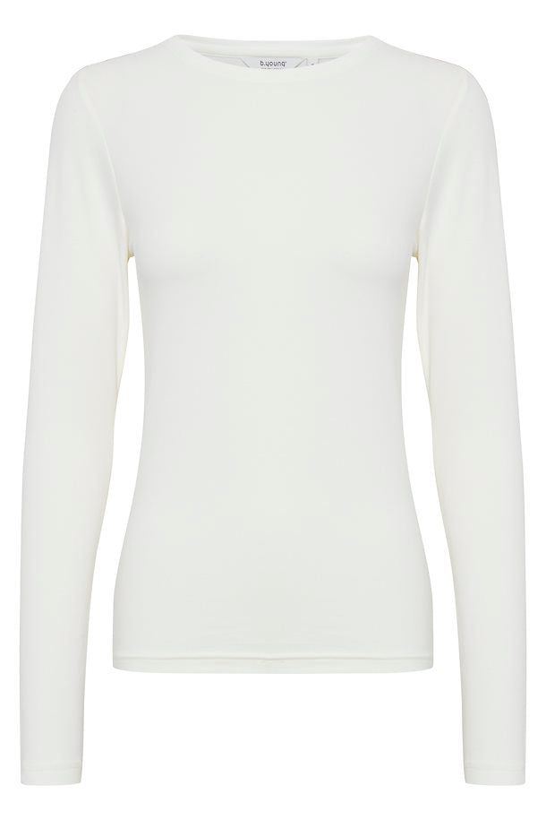 B.YOUNG OFF WHITE PAMILA LONG SLEEVE T-SHIRT