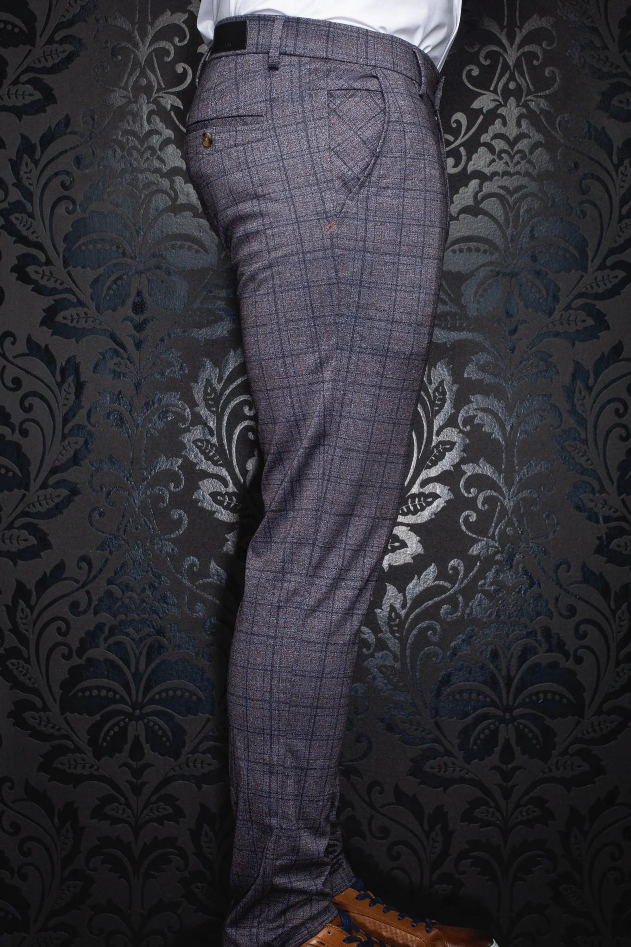 AU NOIR BERETTA-FIENNES PANT IN GREY