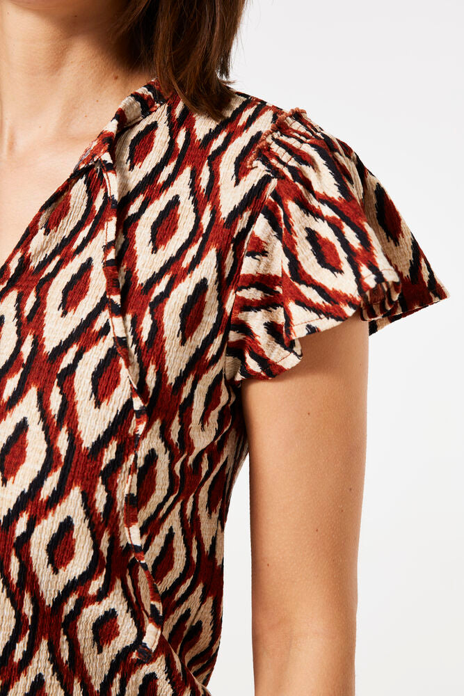 GARCIA TOP WITH PRINT