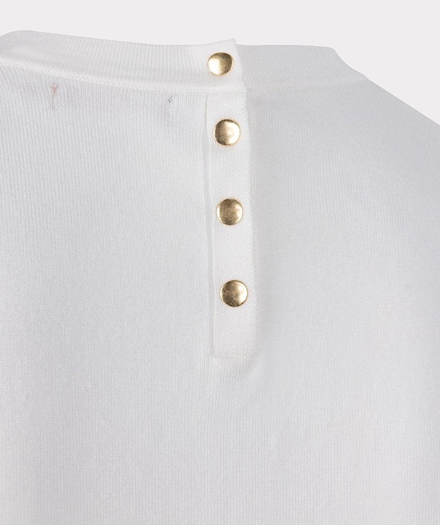 ESQUALO SINGLET BASIC KNIT IN OFF WHITE