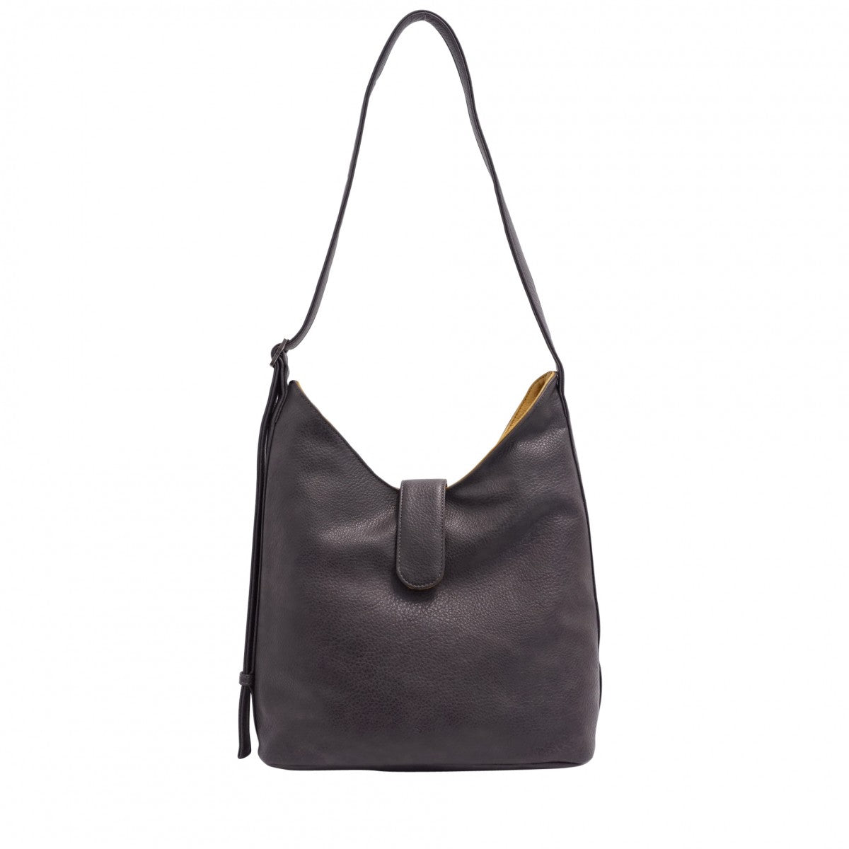 S-Q DARK GREY/DARK YELLOW MONA 2-IN-1 REVERSIBLE HOBO