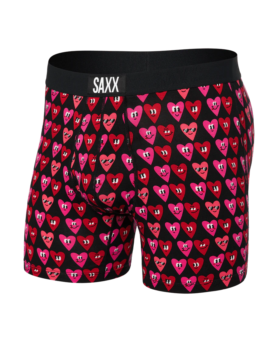 SAXX VIBE SUPER SOFT BOXER BRIEF - LET'S GET IT ON